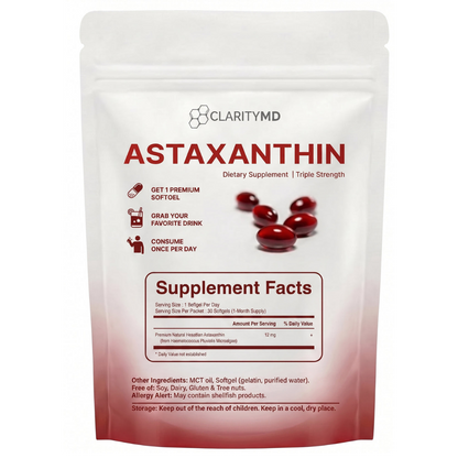 Clarity MD Astaxanthin 12mg Softgels