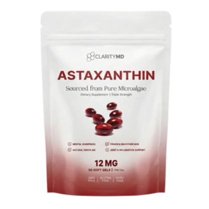 Clarity MD Astaxanthin 12mg Softgels