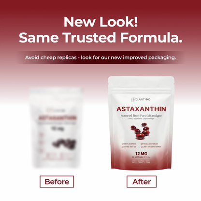 Clarity MD Astaxanthin 12mg Softgels